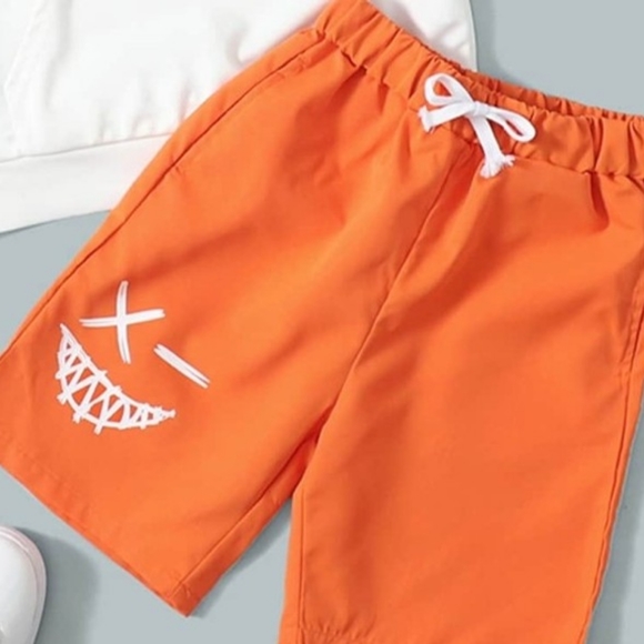 Shein boys cartoon graphic and hoodie set - Picture 2 of 3